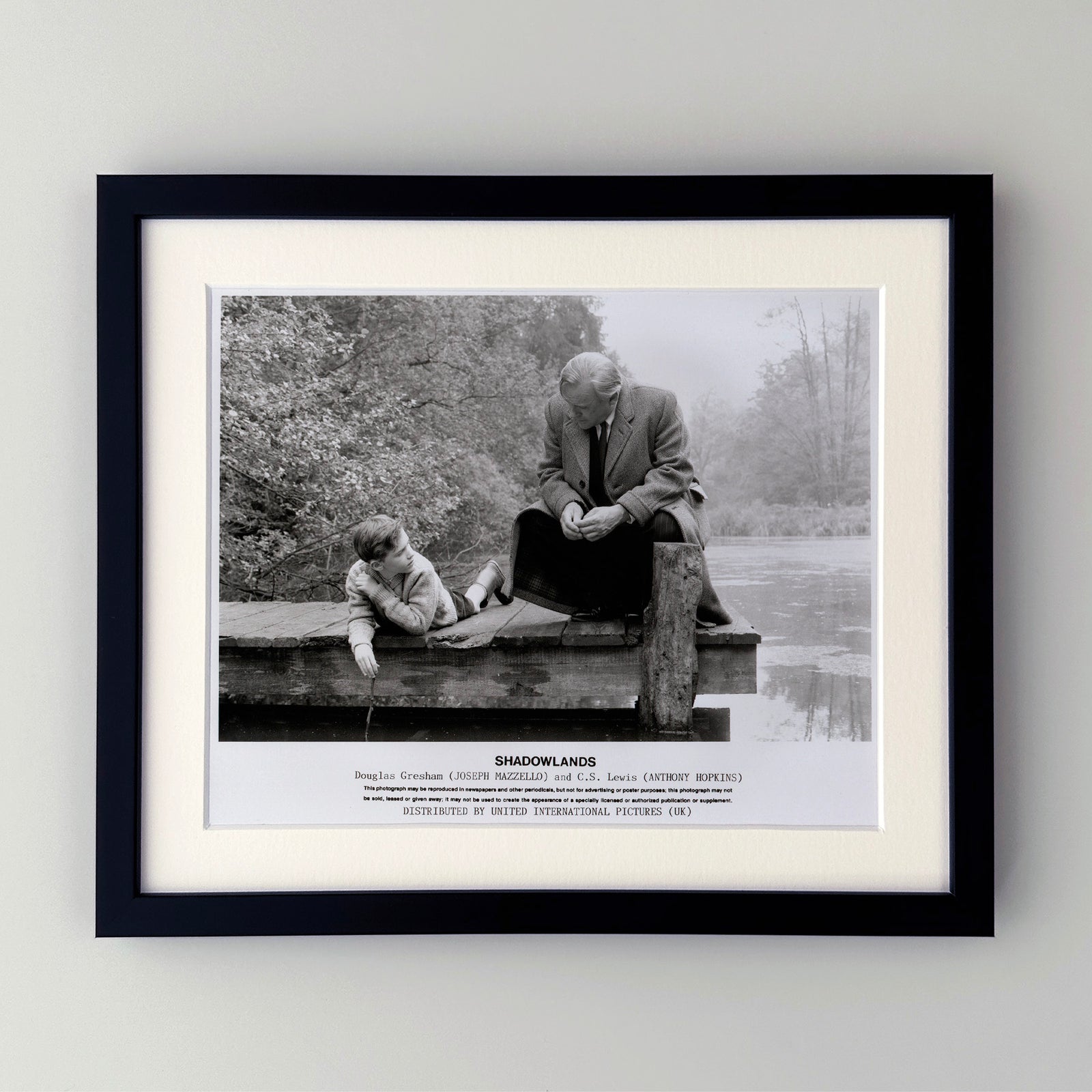 Shadowlands 1993 Film Movie Press Publicity Still Framed