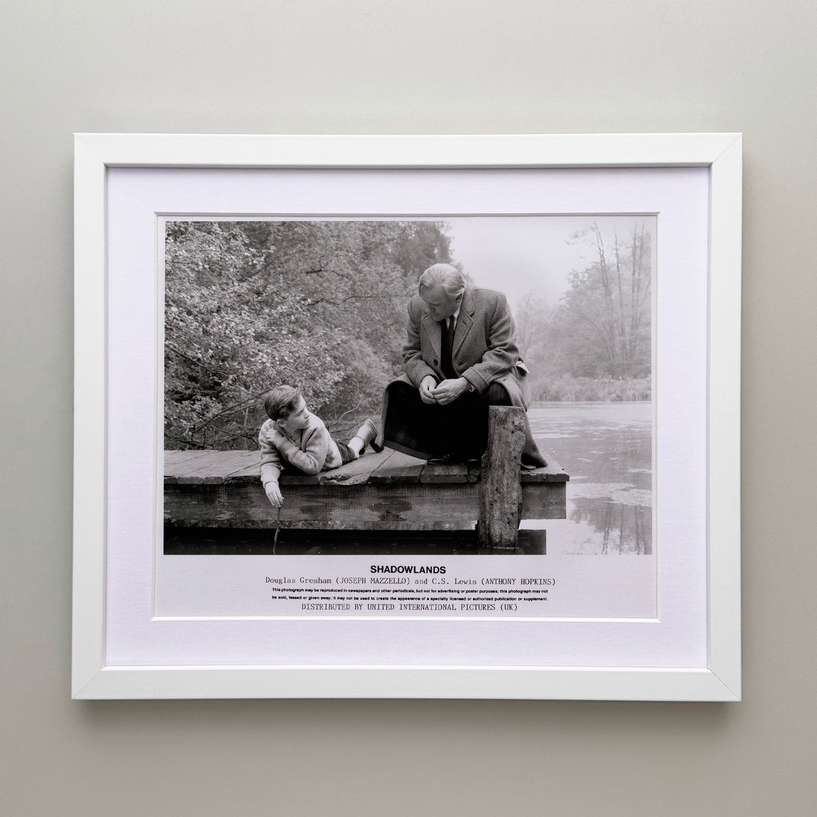 Shadowlands 1993 Film Movie Press Publicity Still Framed