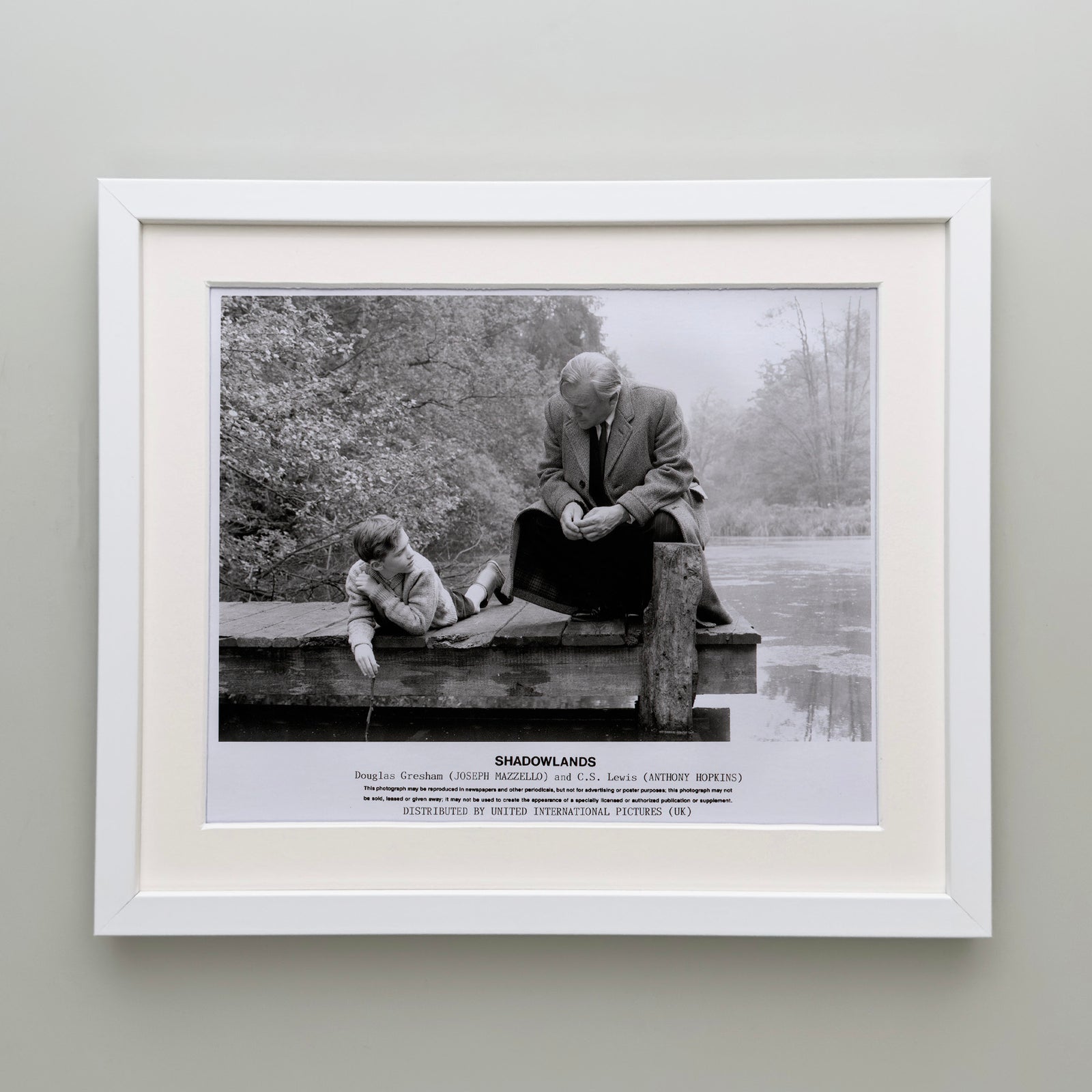 Shadowlands 1993 Film Movie Press Publicity Still Framed