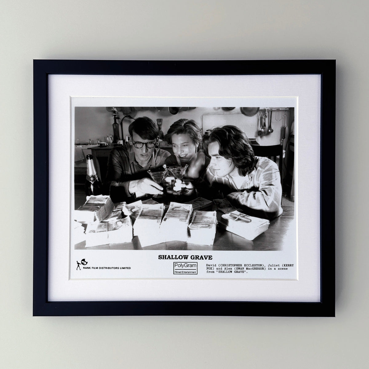 Shallow Grave 1994 Publicity Film Movie Press Still Framed