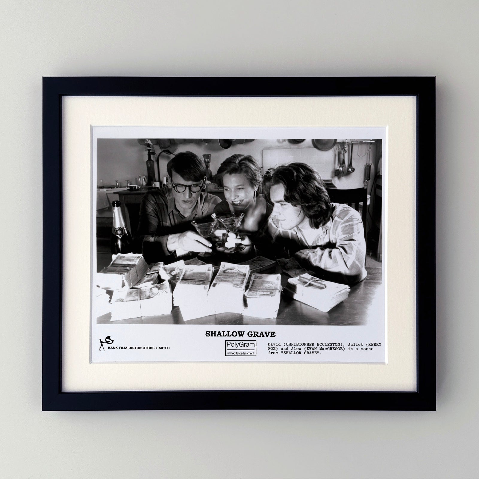 Shallow Grave 1994 Publicity Film Movie Press Still Framed