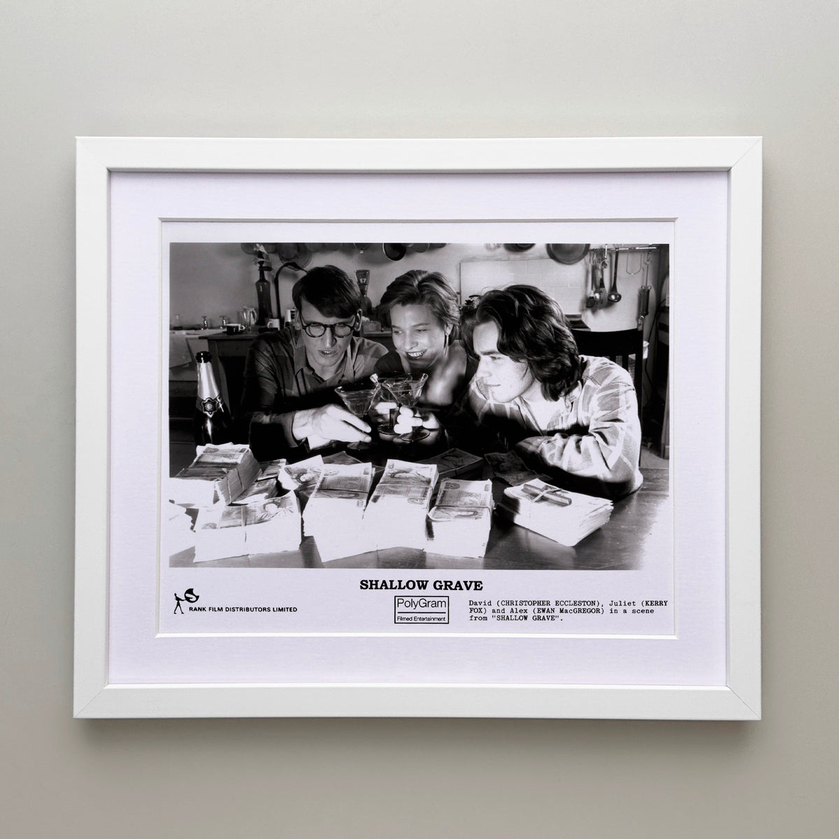 Shallow Grave 1994 Publicity Film Movie Press Still Framed