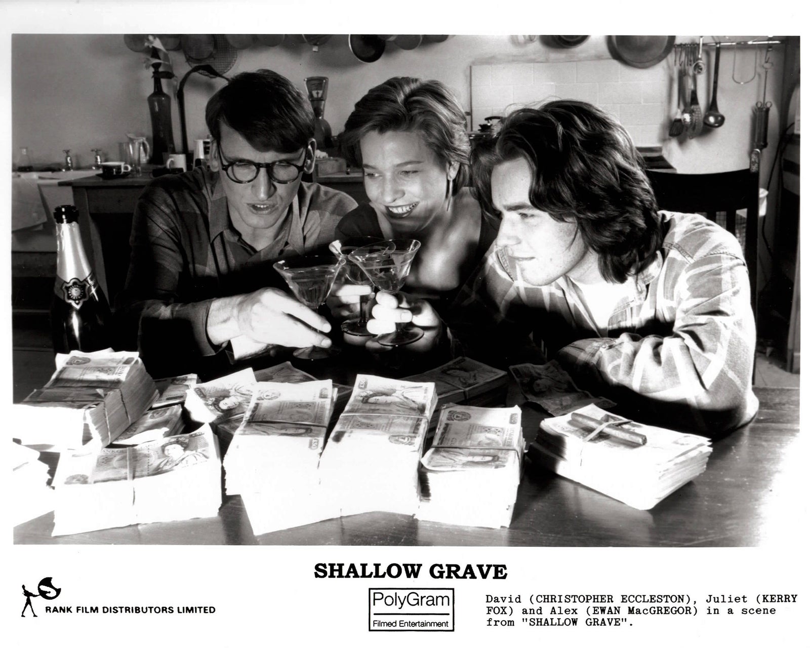 Shallow Grave 1994 Publicity Film Movie Press Still Framed