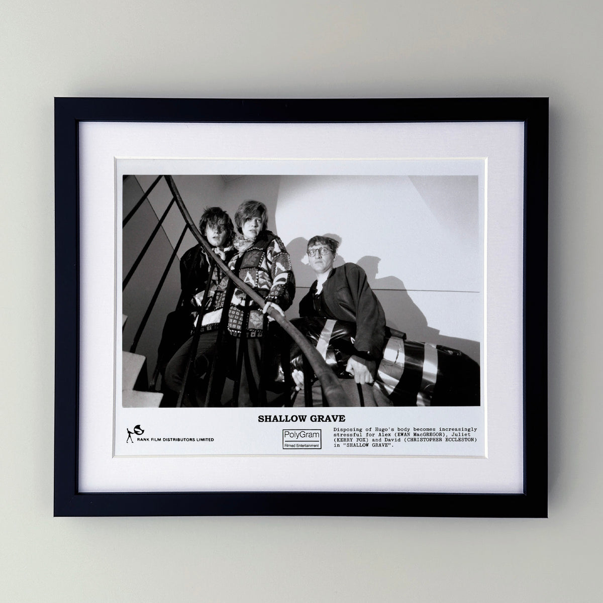 Shallow Grave 1994 Publicity Film Movie Press Still Framed