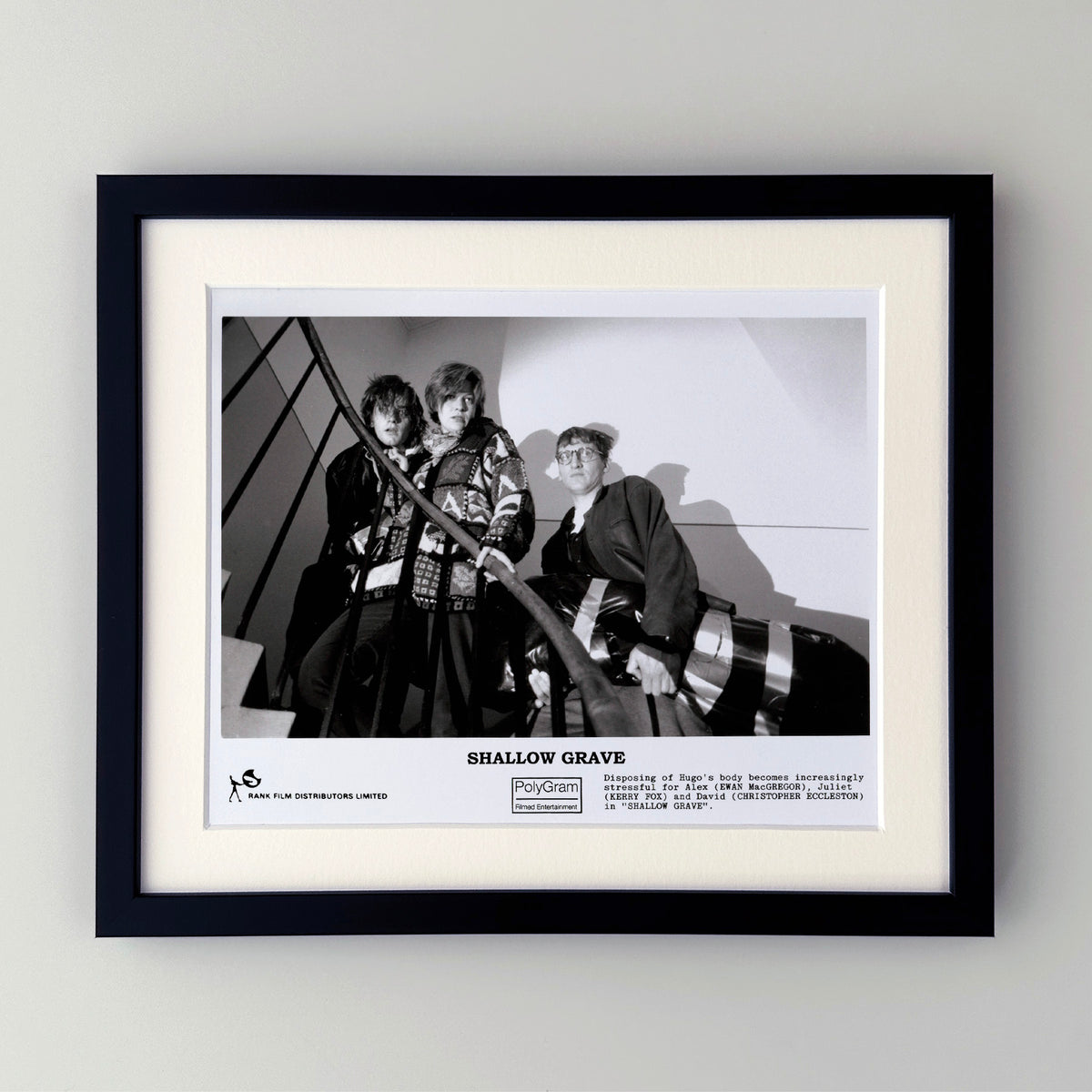 Shallow Grave 1994 Publicity Film Movie Press Still Framed