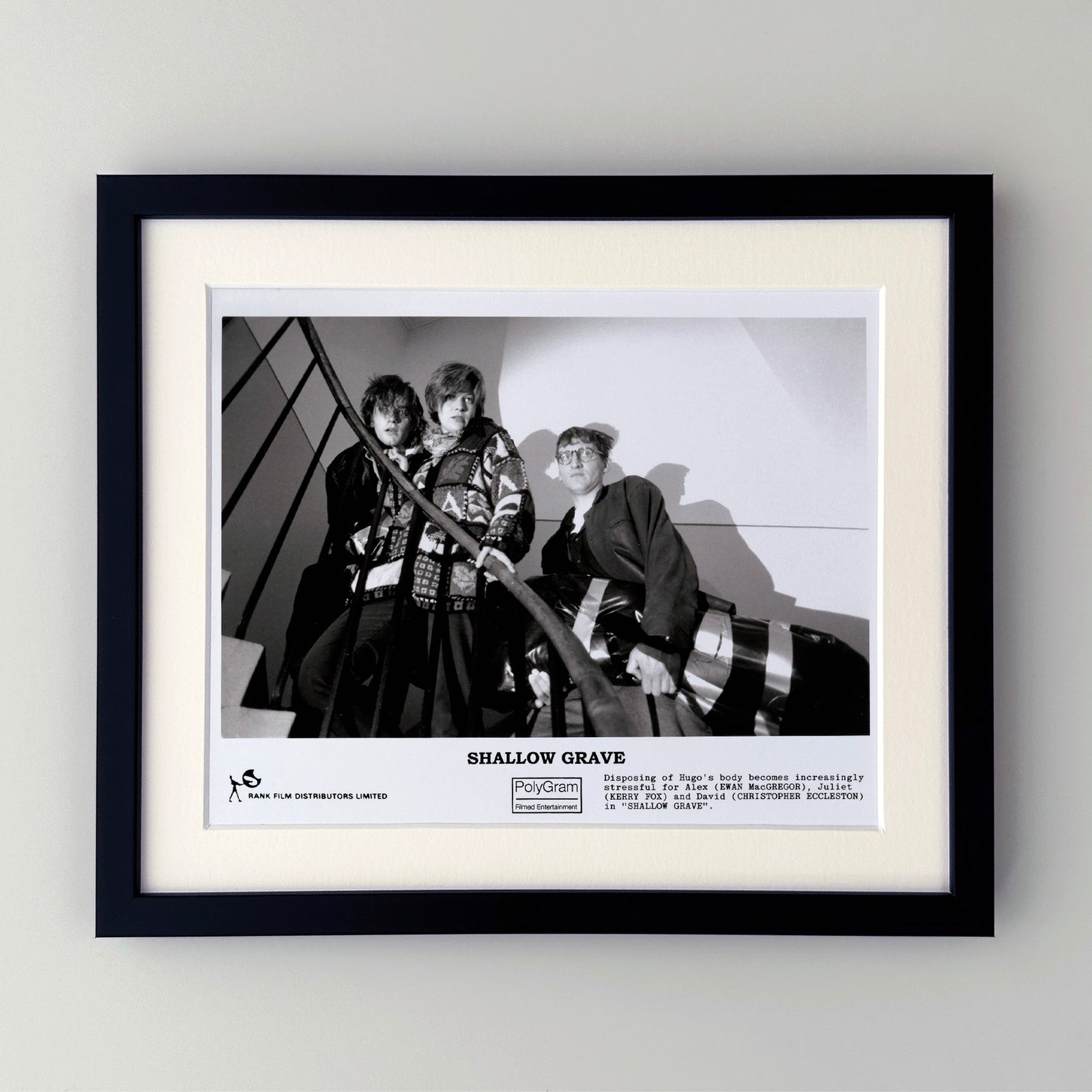 Shallow Grave 1994 Publicity Film Movie Press Still Framed