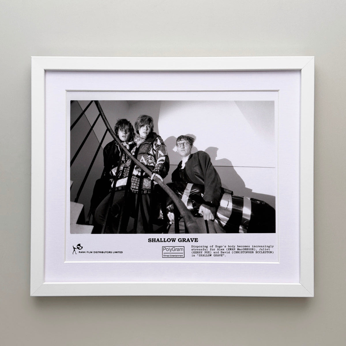 Shallow Grave 1994 Publicity Film Movie Press Still Framed