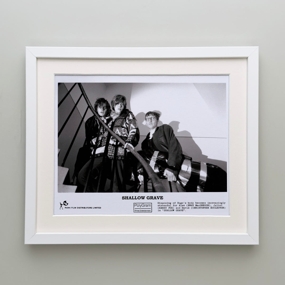 Shallow Grave 1994 Publicity Film Movie Press Still Framed