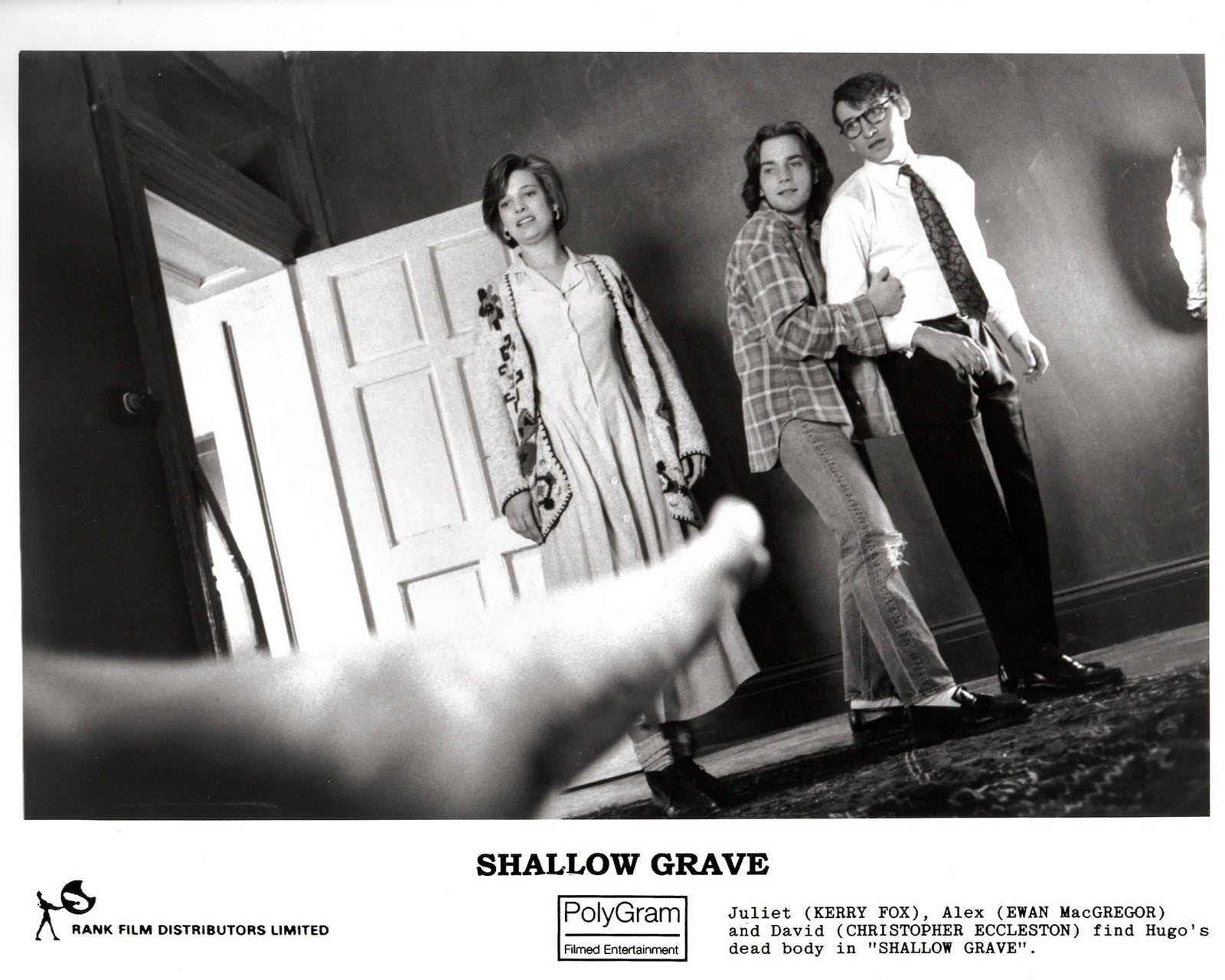 Shallow Grave 1994 Publicity Film Movie Press Still Framed