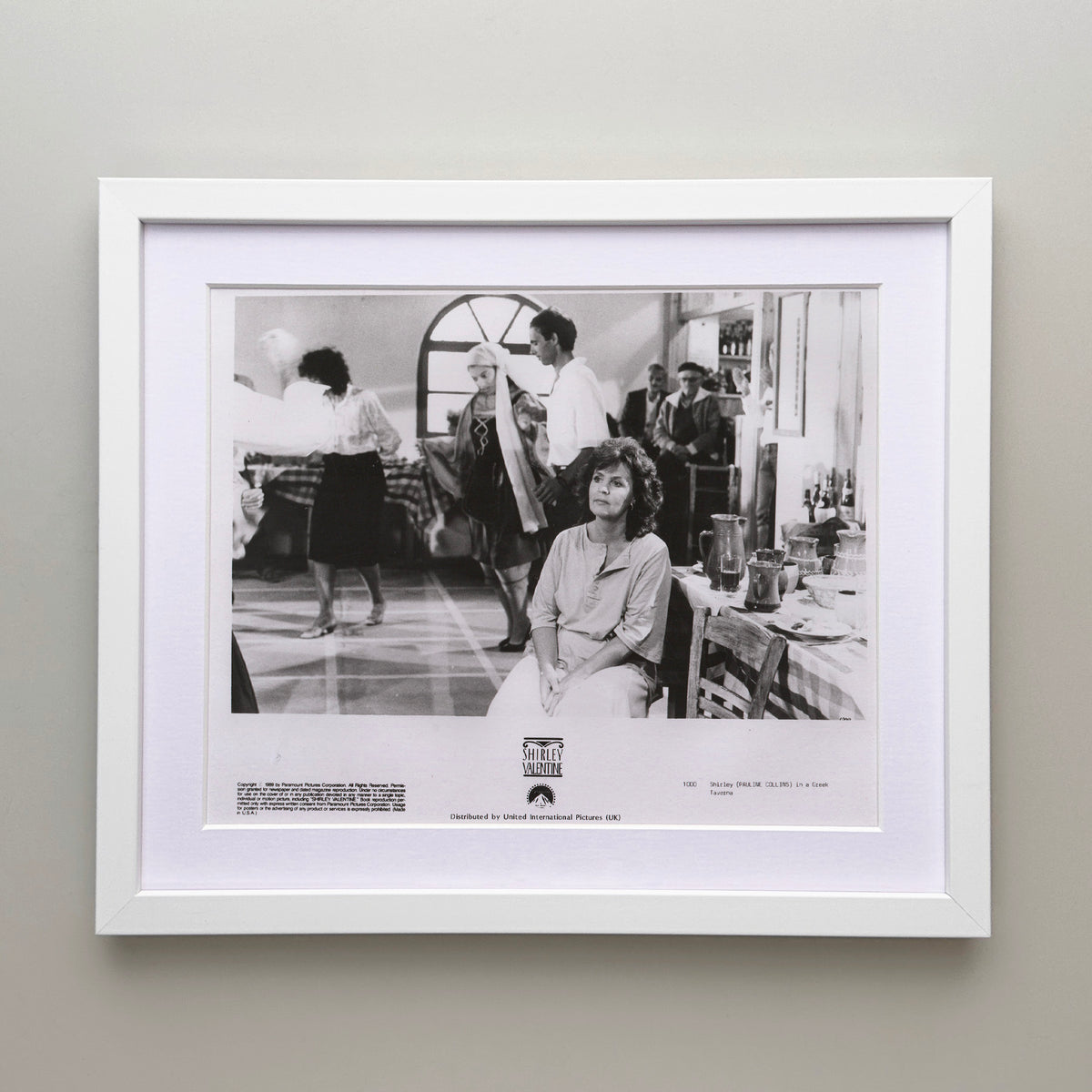 Shirley Valentine 1989 Film Movie Press Publicity Still Framed