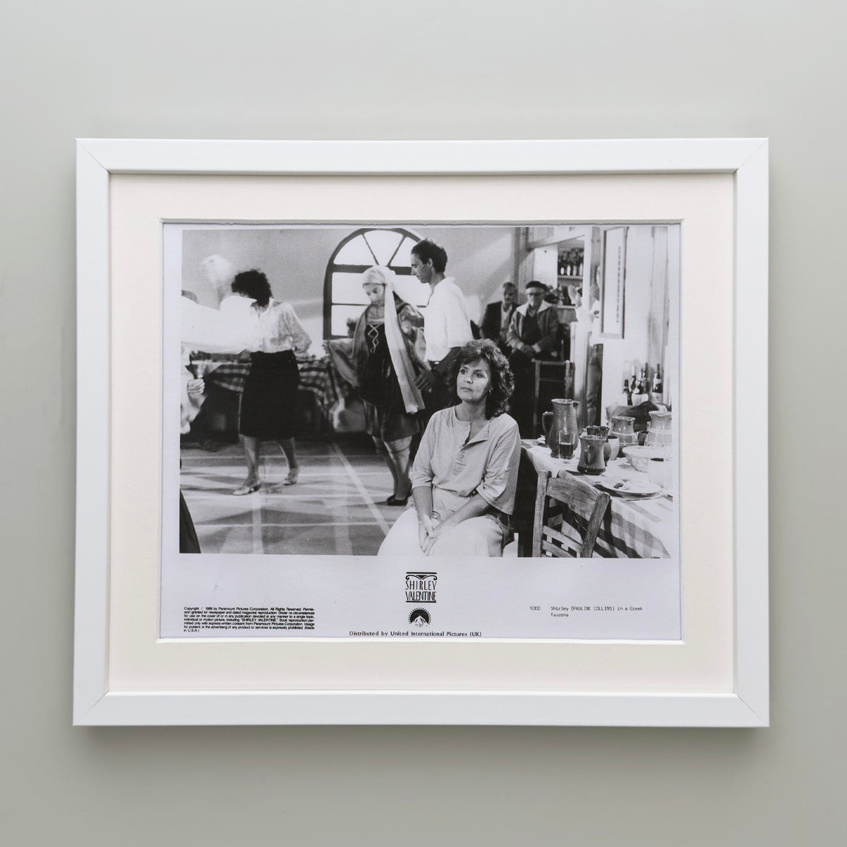 Shirley Valentine 1989 Film Movie Press Publicity Still Framed