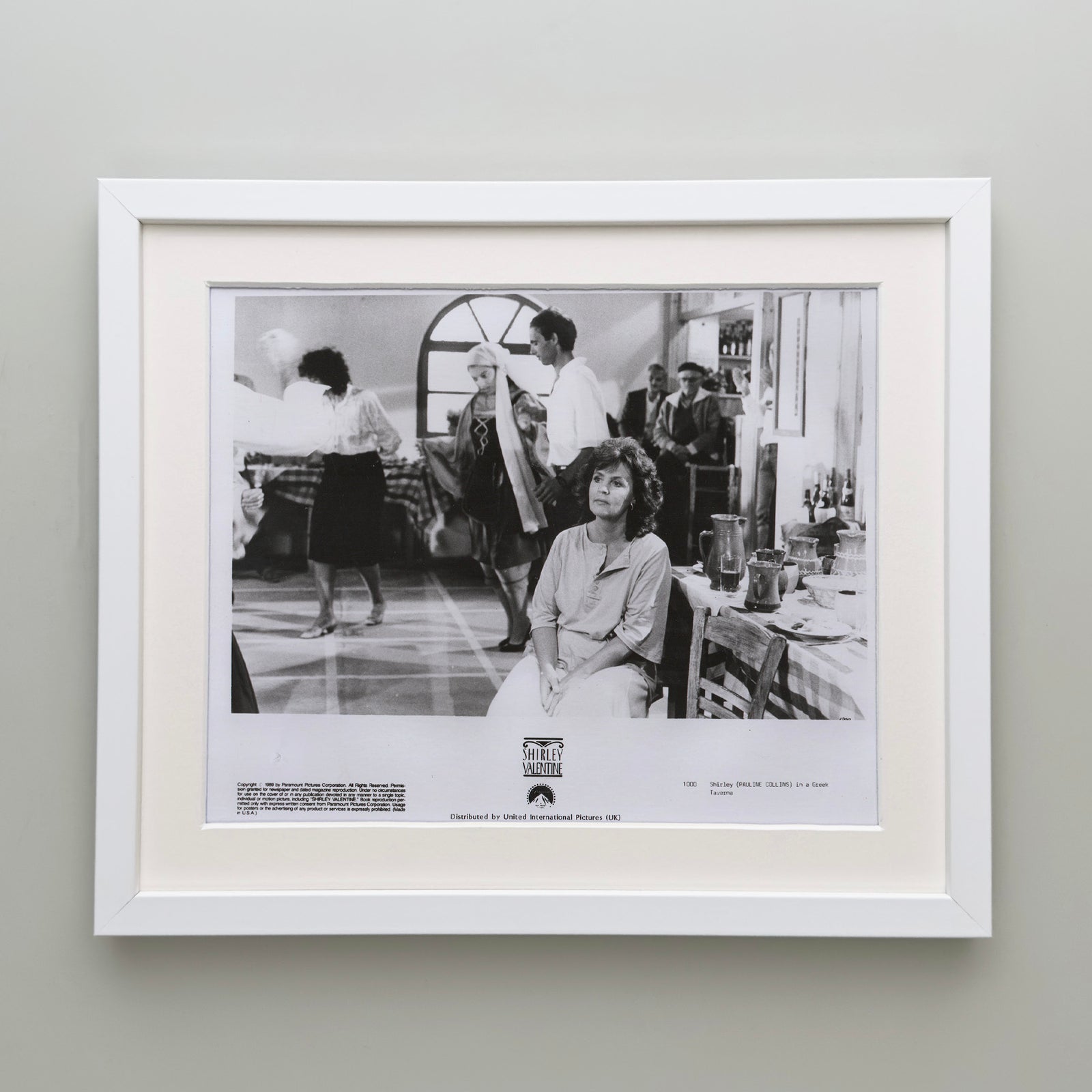 Shirley Valentine 1989 Film Movie Press Publicity Still Framed