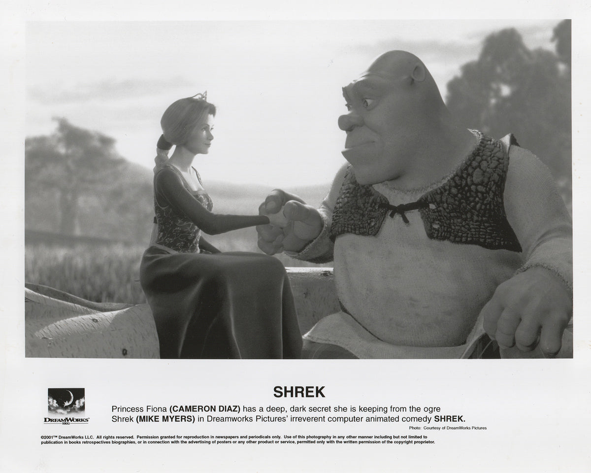 Shrek 2001 Film Movie Press Publicity Still Framed