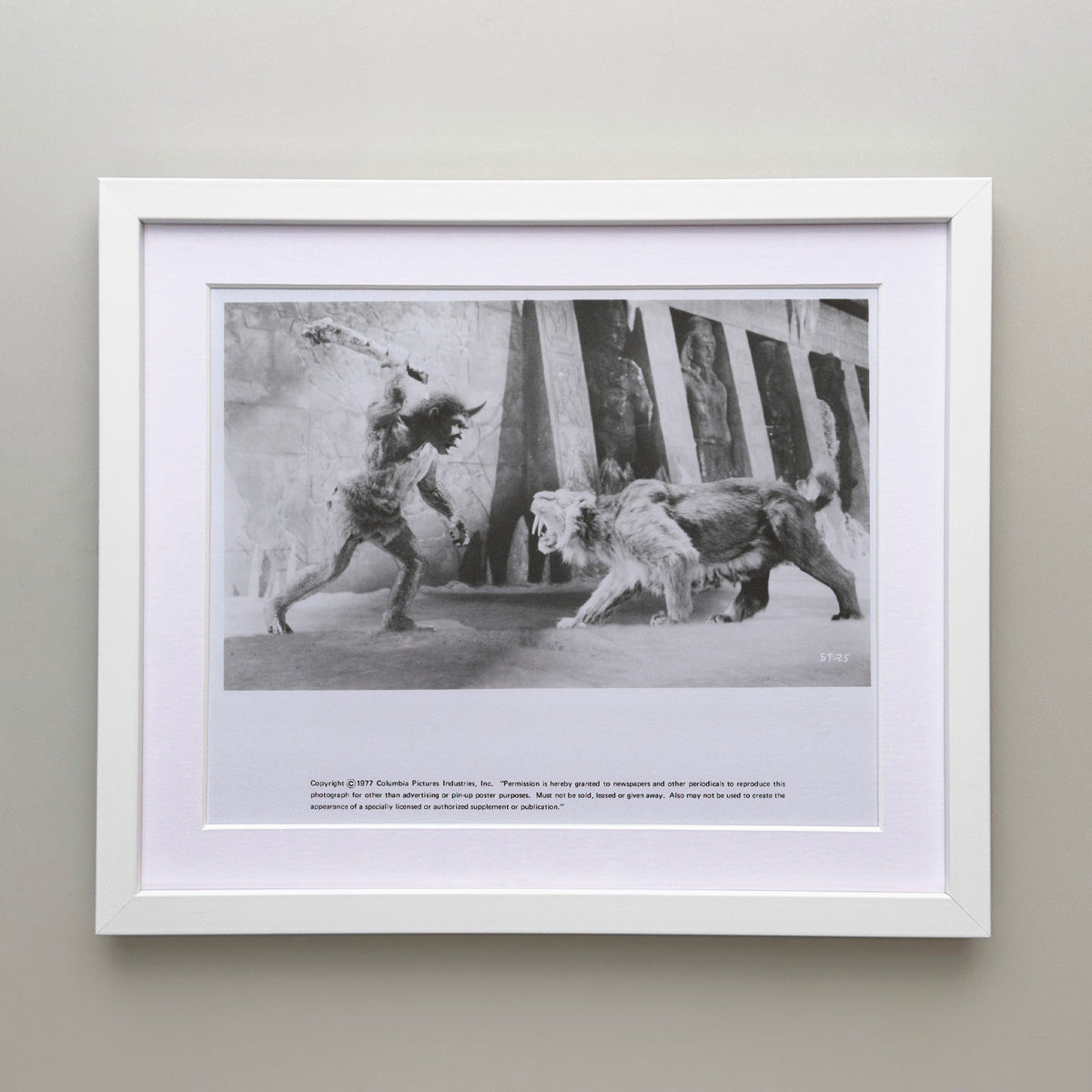 Sinbad and the Eye of the Tiger 1977 Film Movie Press Publicity Still Framed