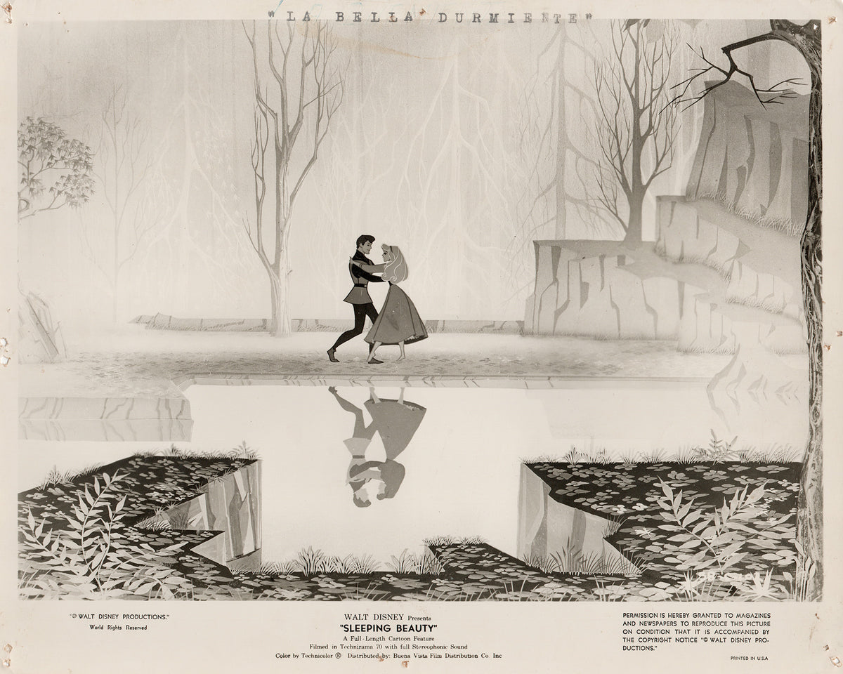 Sleeping Beauty 1959 Film Movie Press Publicity Still Framed