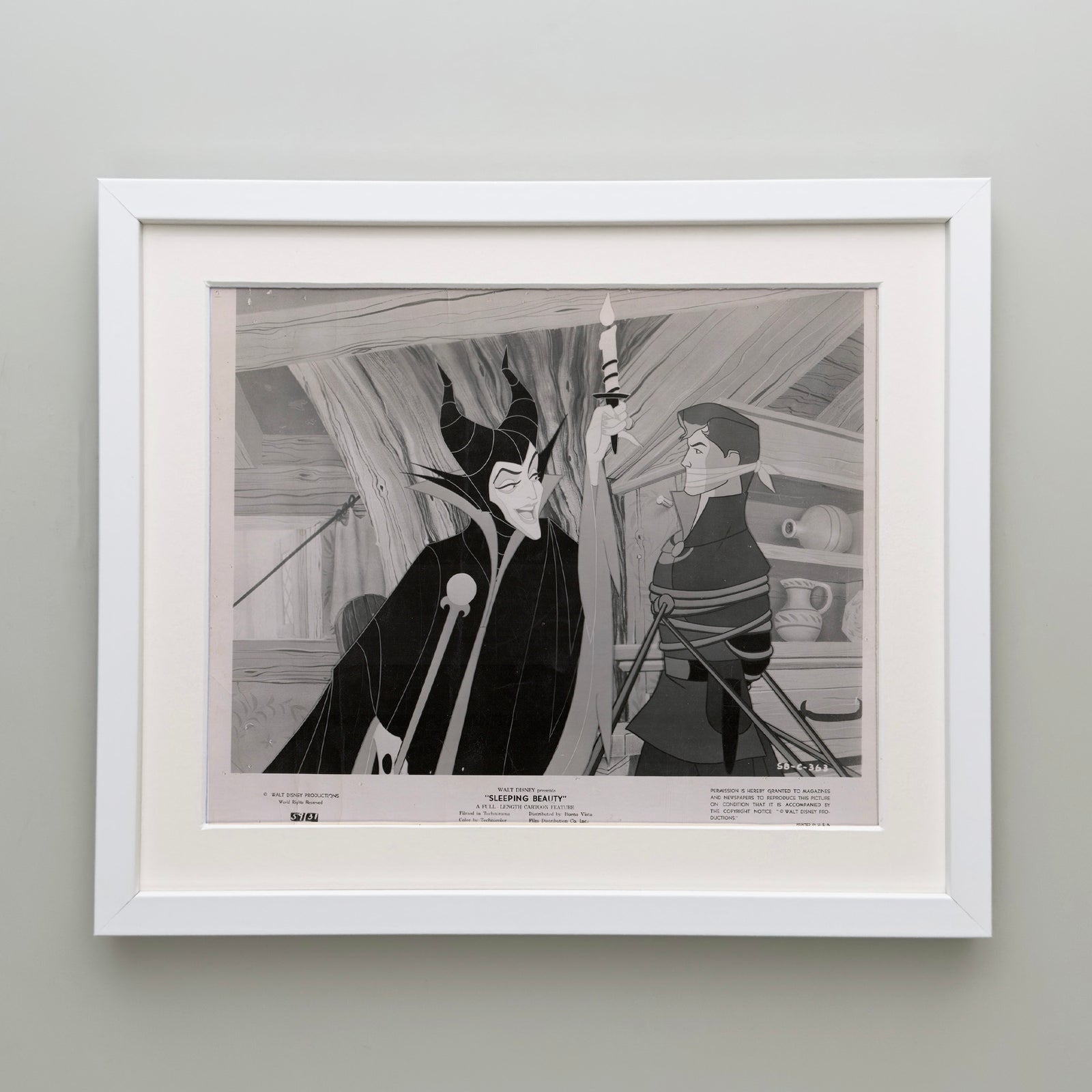 Sleeping Beauty 1959 Film Movie Press Publicity Still Framed