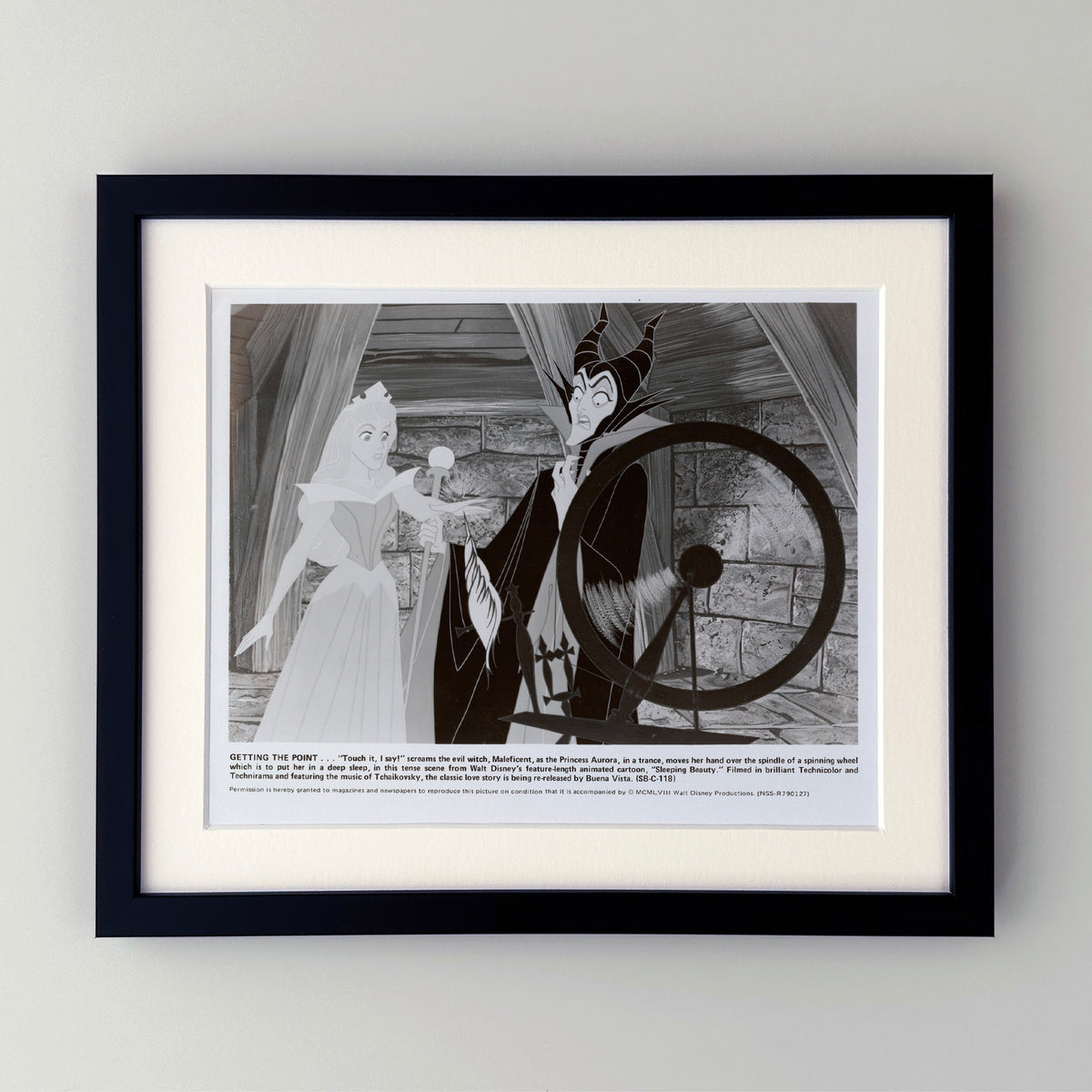 Sleeping Beauty 1959 Film Movie Press Publicity Still Framed