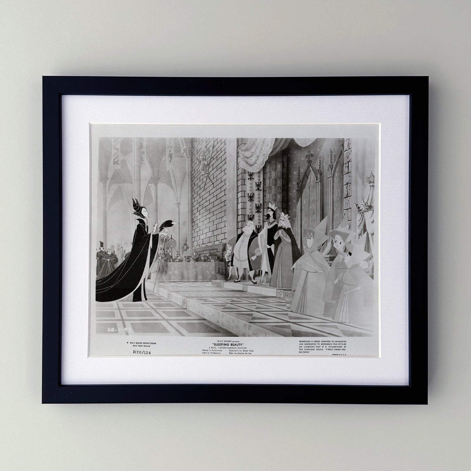 Sleeping Beauty 1959 Film Movie Press Publicity Still Framed