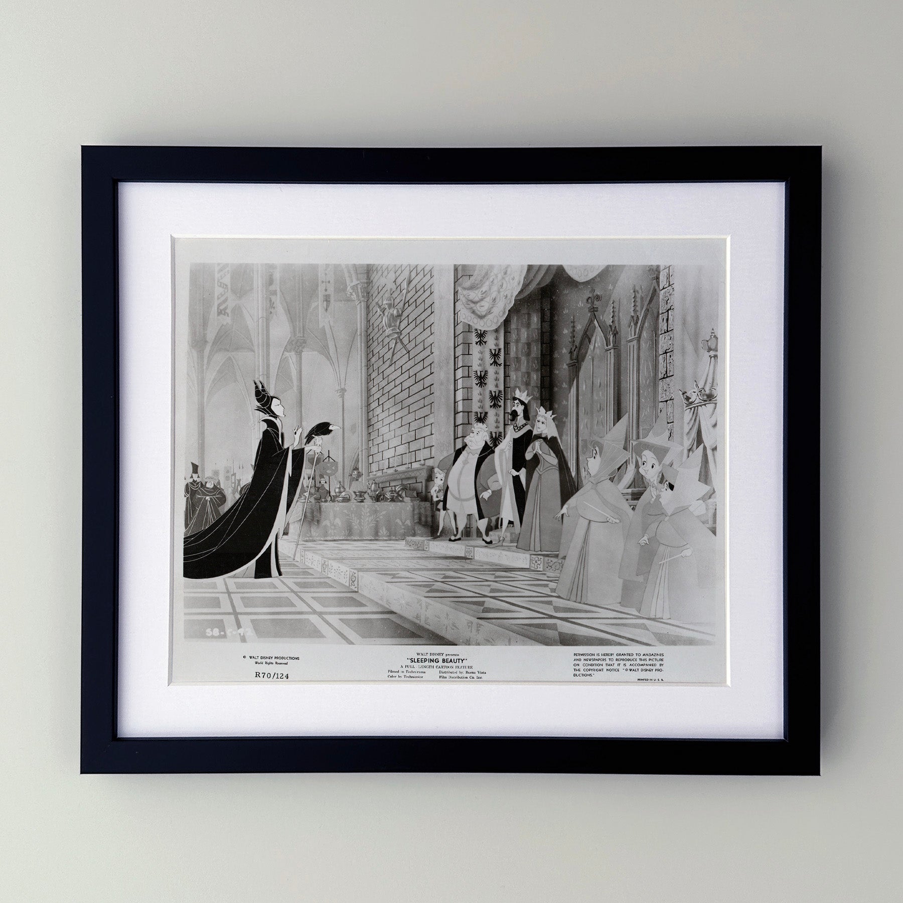 Sleeping Beauty 1959 Film Movie Press Publicity Still Framed