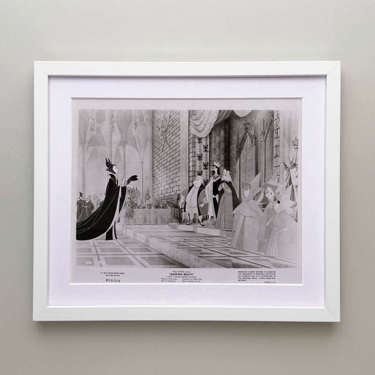 Sleeping Beauty 1959 Film Movie Press Publicity Still Framed