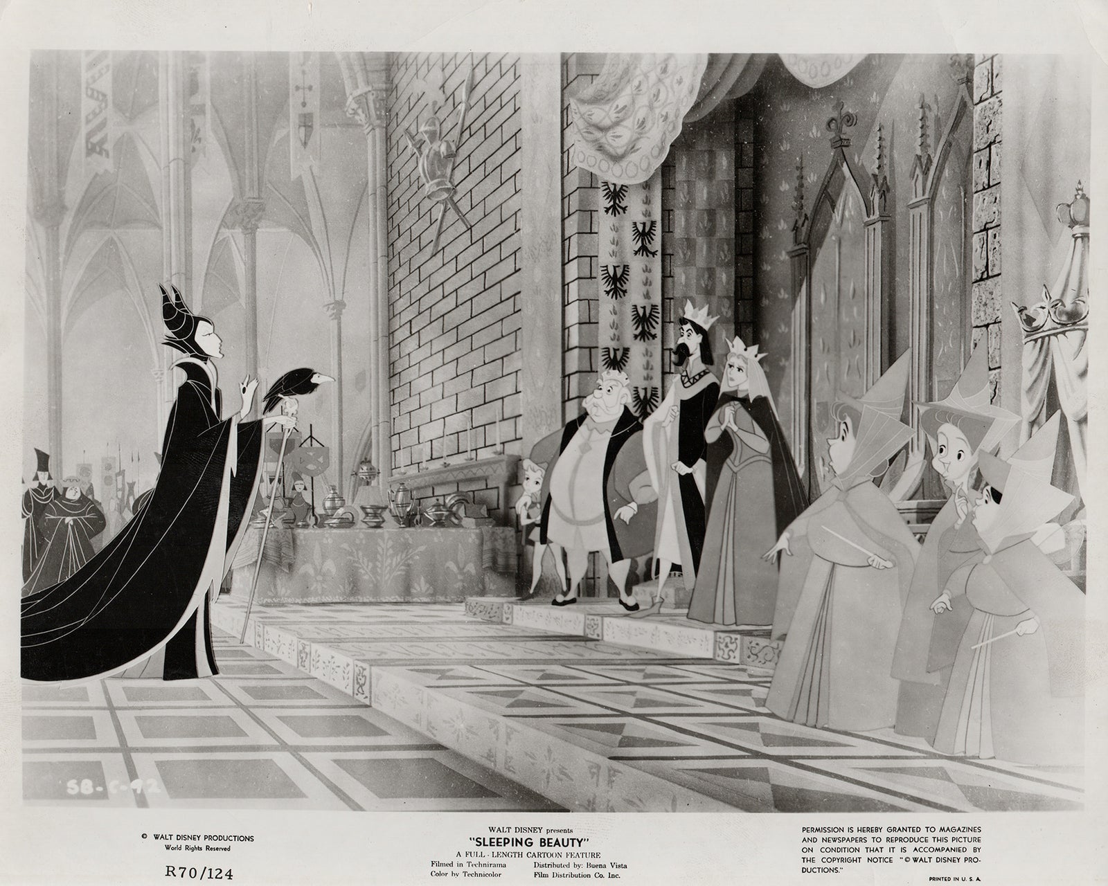 Sleeping Beauty 1959 Film Movie Press Publicity Still Framed
