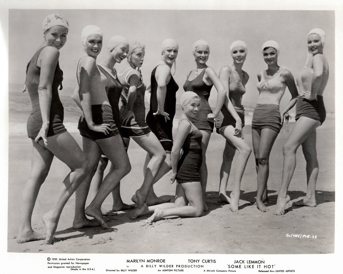 Some Like It Hot 1959 Publicity Film Movie Press Still Framed