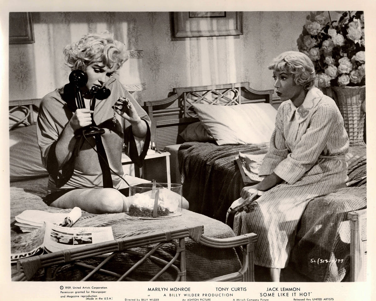 Some Like It Hot 1959 Publicity Film Movie Press Still Framed