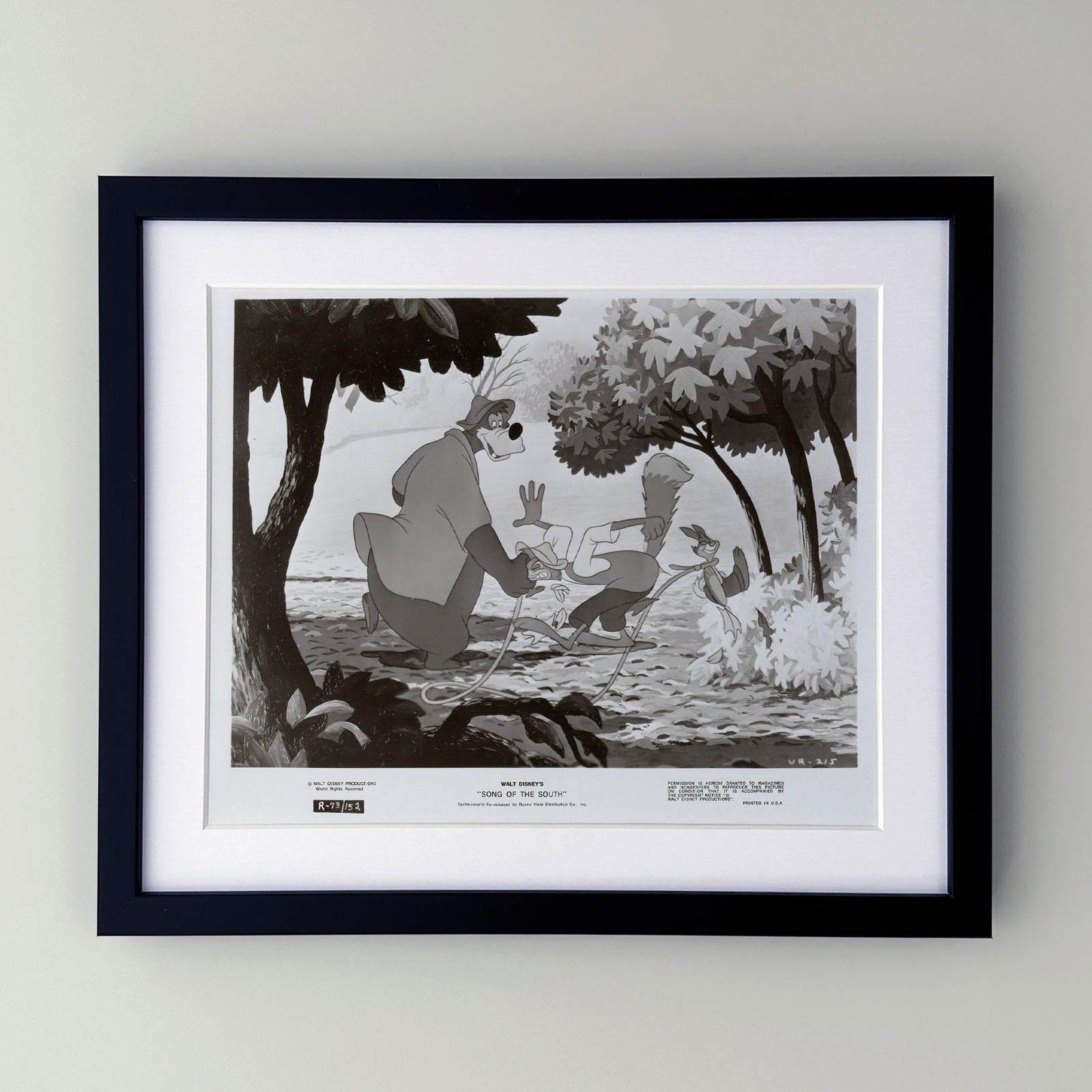 Song of the South 1946 Film Movie Press Publicity Still Framed