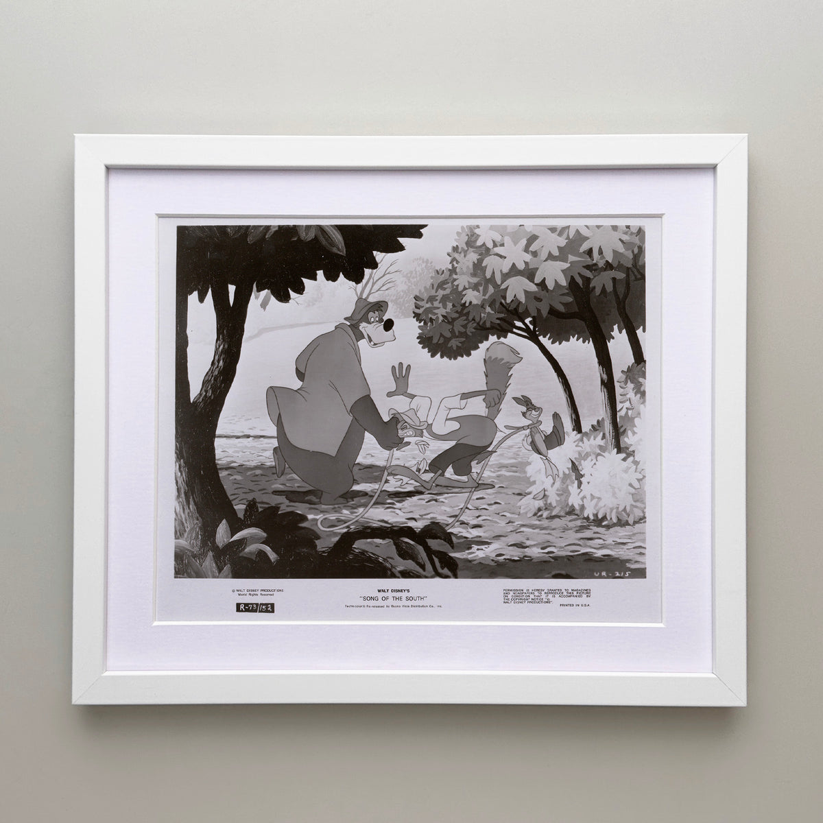 Song of the South 1946 Film Movie Press Publicity Still Framed