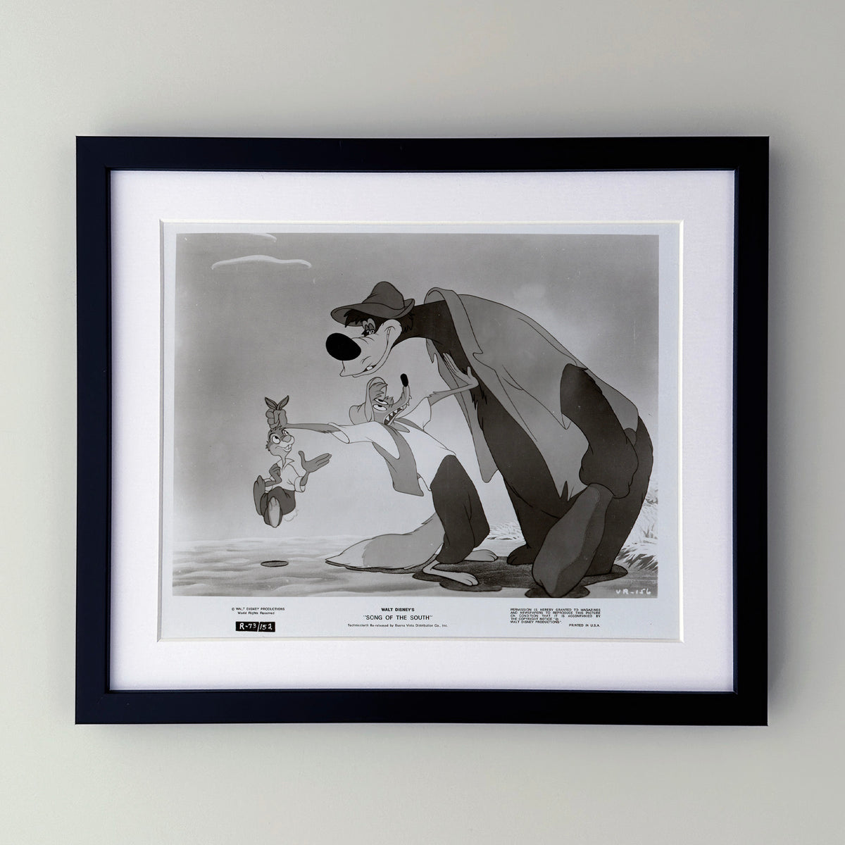 Song of the South 1946 Film Movie Press Publicity Still Framed