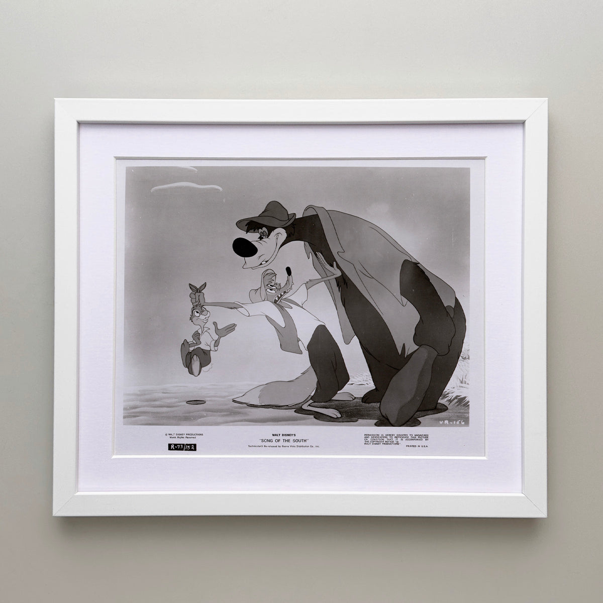 Song of the South 1946 Film Movie Press Publicity Still Framed