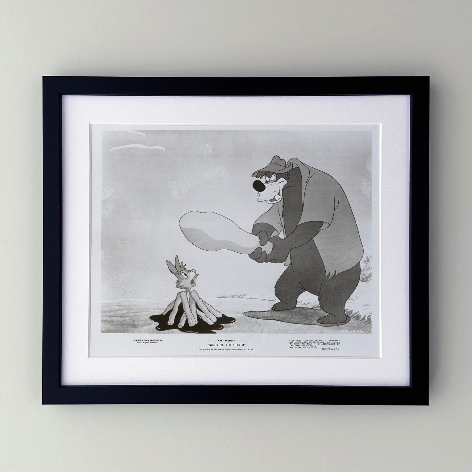 Song of the South 1946 Film Movie Press Publicity Still Framed