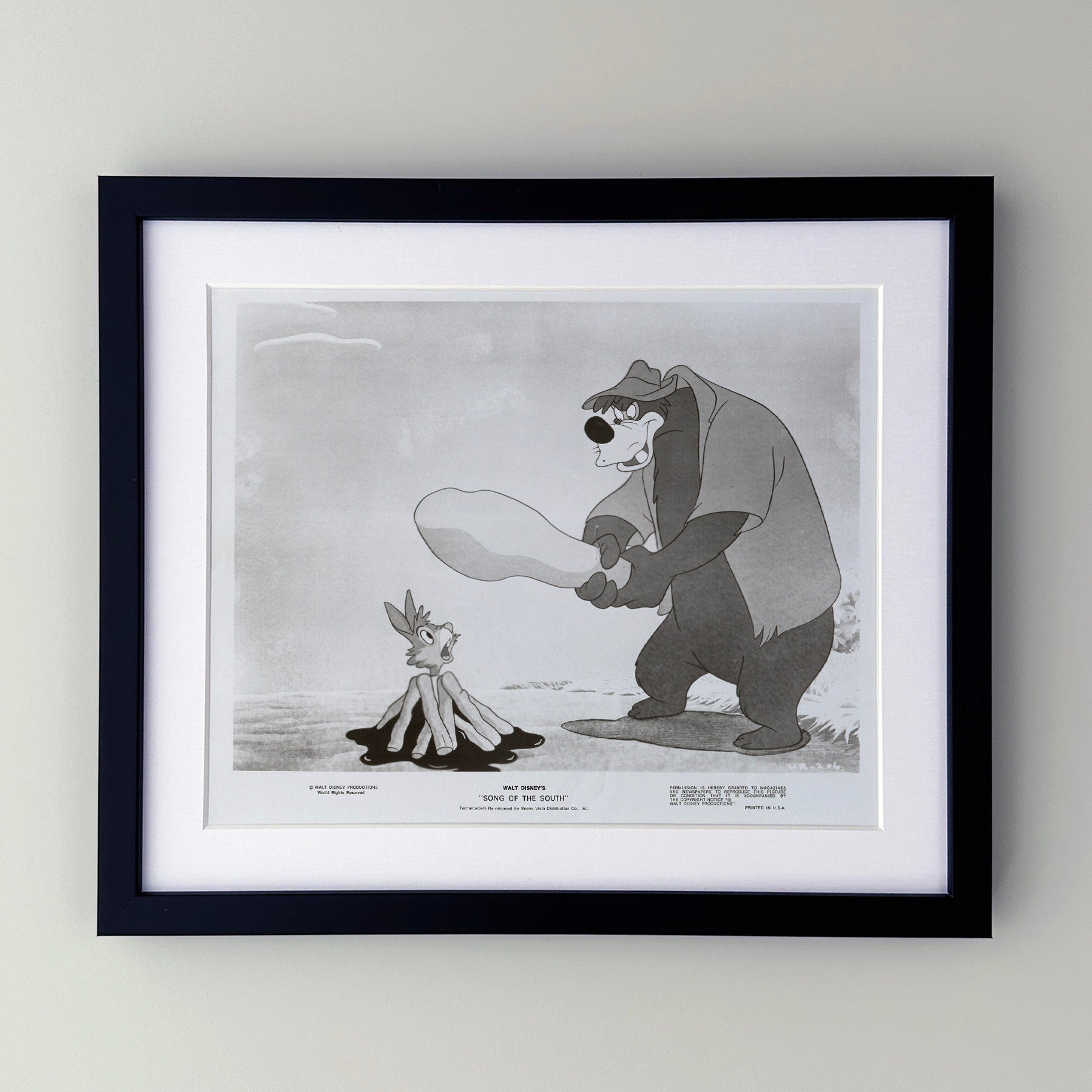 Song of the South 1946 Film Movie Press Publicity Still Framed