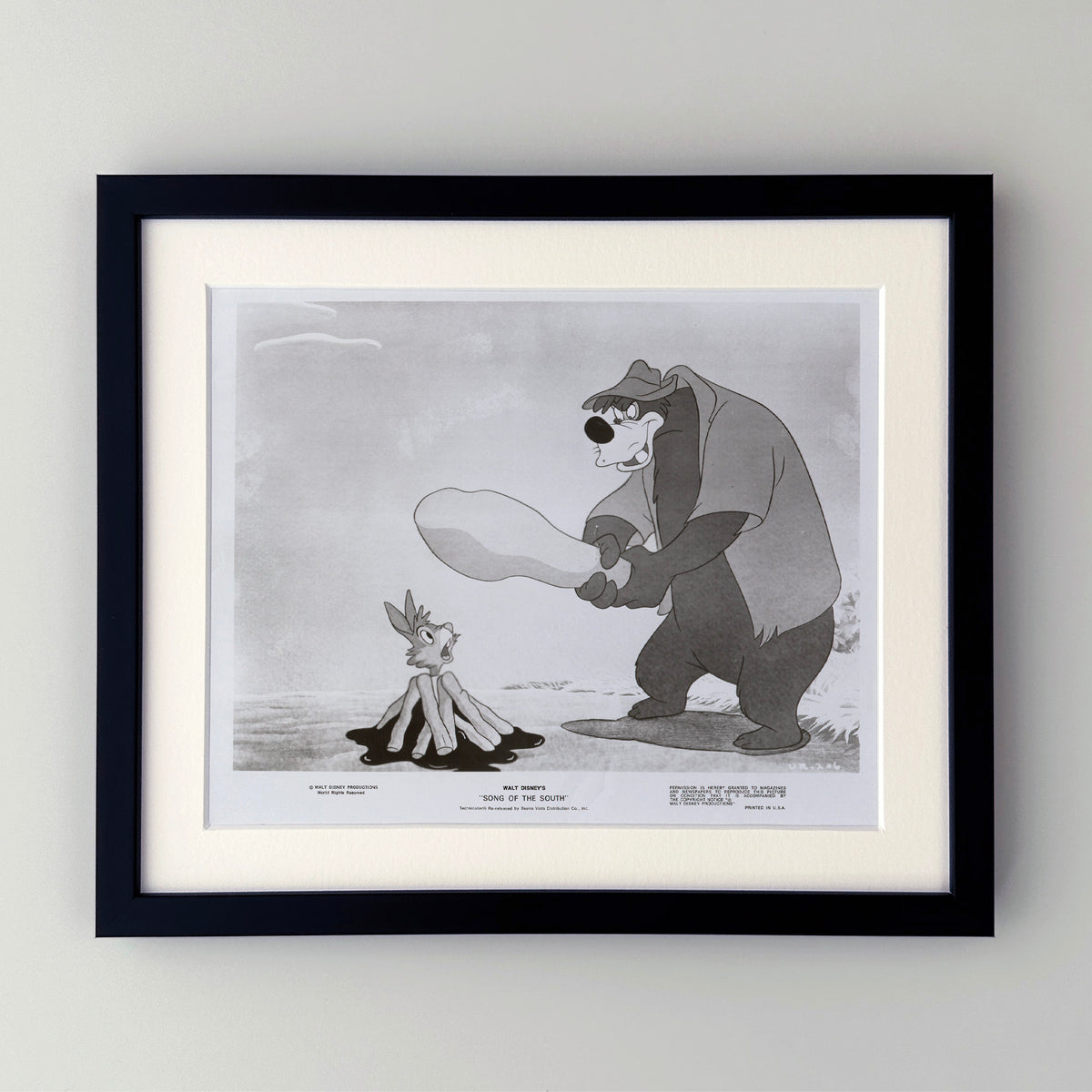 Song of the South 1946 Film Movie Press Publicity Still Framed