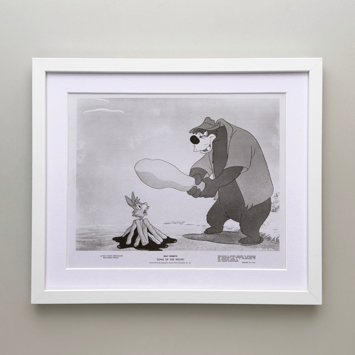 Song of the South 1946 Film Movie Press Publicity Still Framed