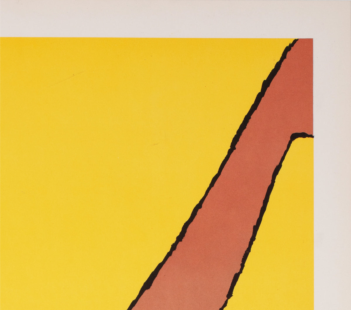 Southern California c1950s Santa Fe Railway Travel Poster - detail