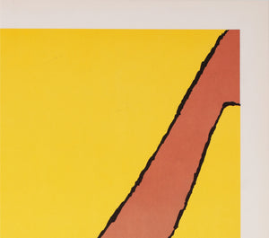 Southern California c1950s Santa Fe Railway Travel Poster - detail