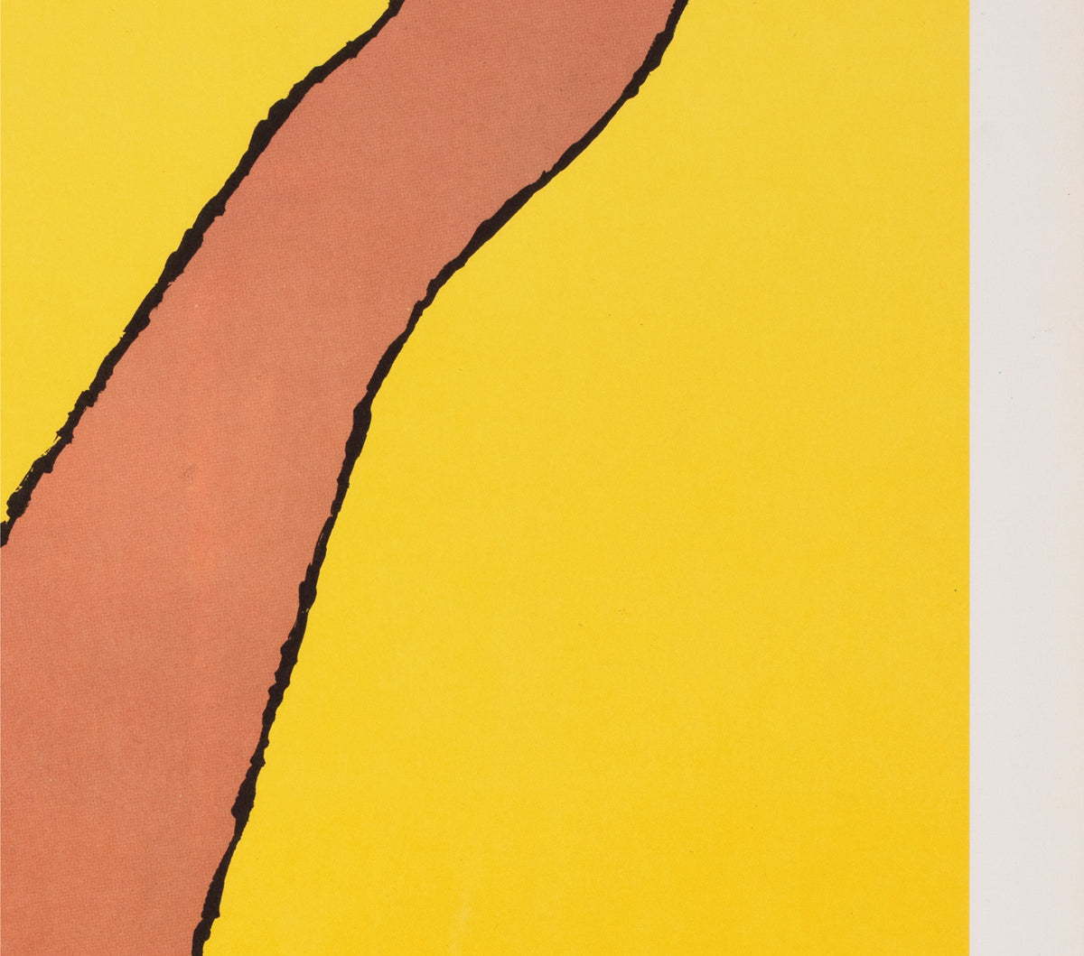 Southern California c1950s Santa Fe Railway Travel Poster - detail