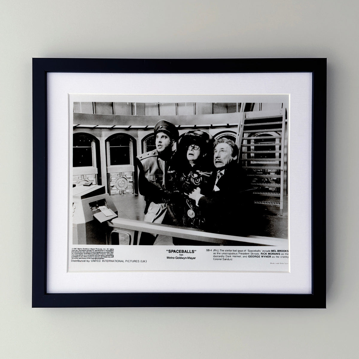 Spaceballs 1987 Film Movie Press Publicity Still Framed