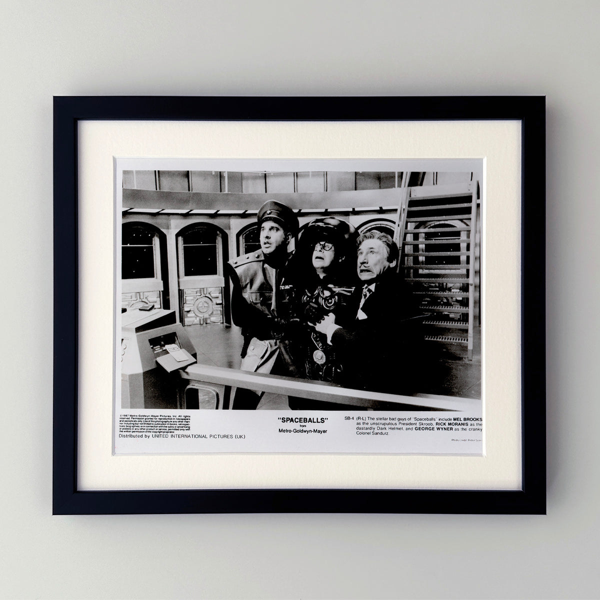 Spaceballs 1987 Film Movie Press Publicity Still Framed