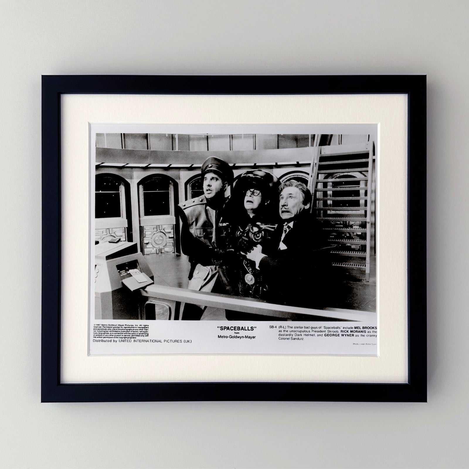 Spaceballs 1987 Film Movie Press Publicity Still Framed