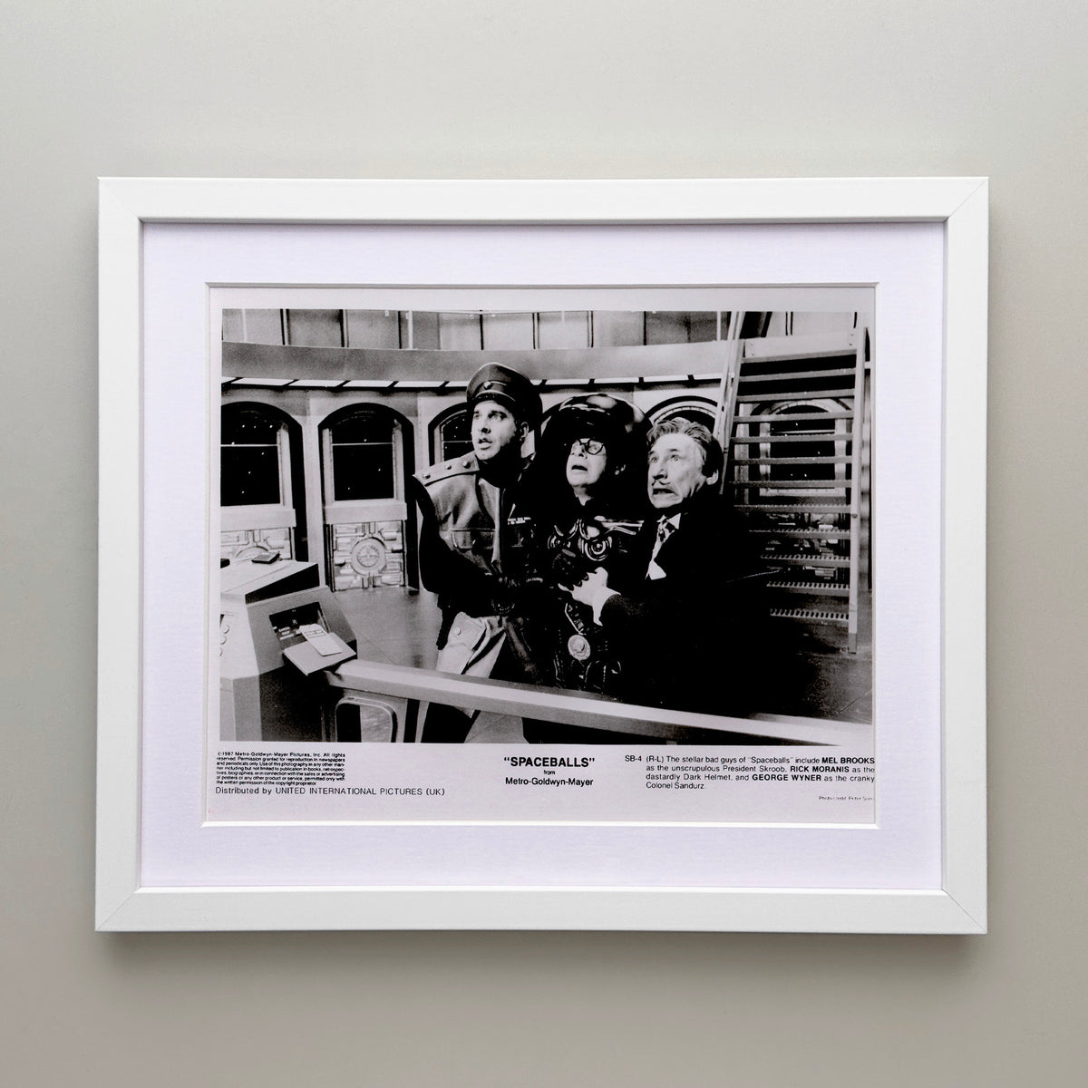 Spaceballs 1987 Film Movie Press Publicity Still Framed