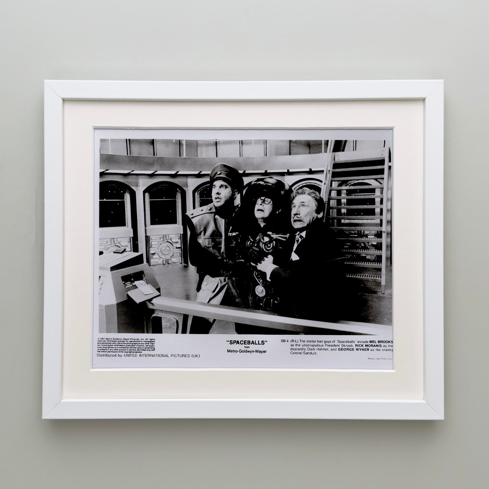 Spaceballs 1987 Film Movie Press Publicity Still Framed