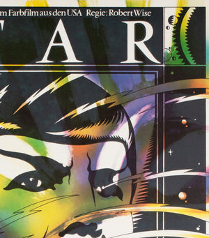 Star Trek 1985 East German Film Poster, Ilabowski - detail