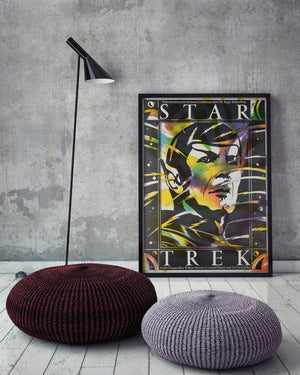 Star Trek 1985 East German Film Poster, Ilabowski