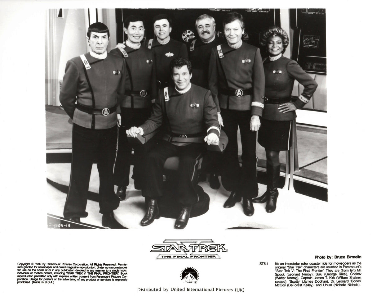 Star Trek V - The Final Frontier 1989 Press Publicity Film Movie Still