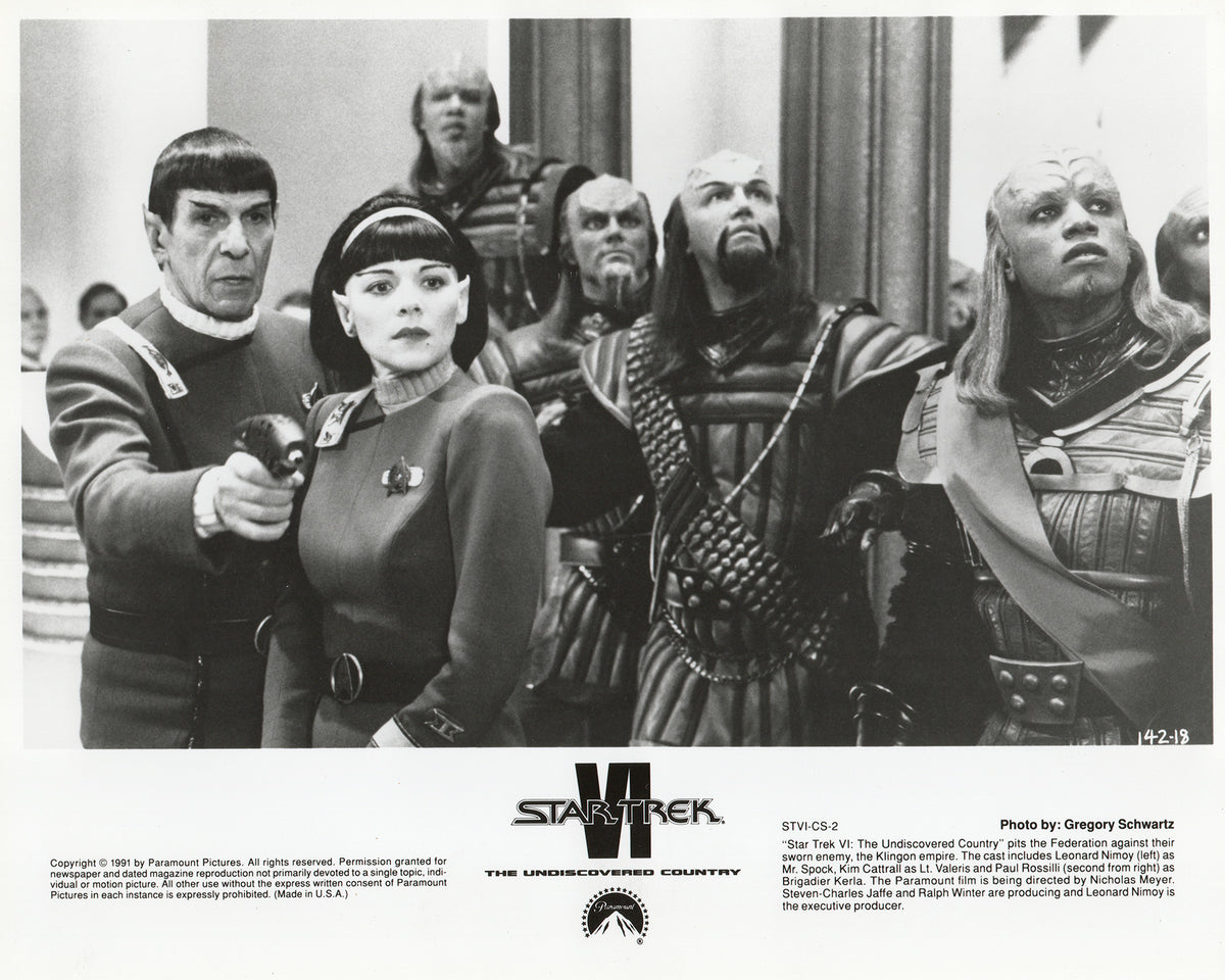 Star Trek VI The Undiscovered Country 1991 Film Movie Press Publicity Still Framed