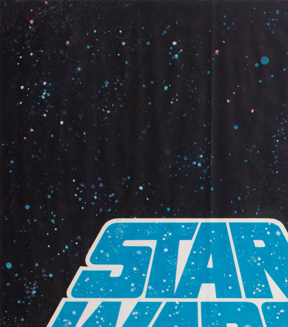 Star Wars 1977 UK Quad Film Movie Poster, Greg and Tim Hildebrandt - detail