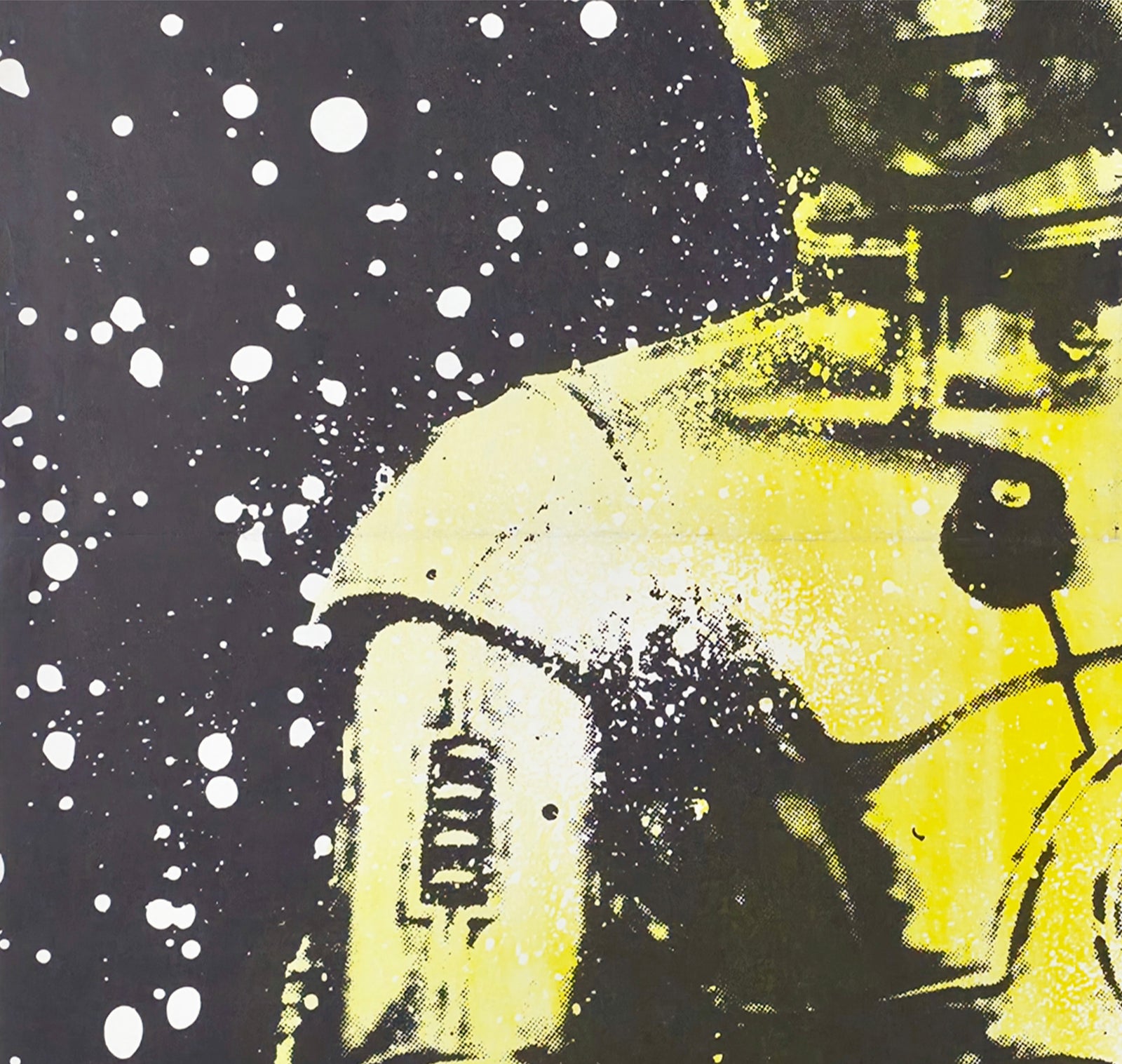 Star Wars 1979 Polish B1 Film Poster Jakub Erol - detail