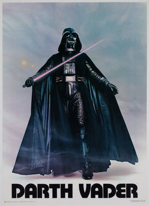 Star Wars Darth Vader 1977 Vintage Factor Inc Commercial Poster